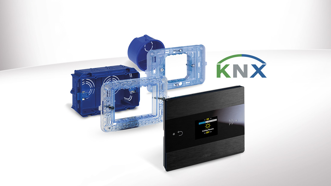 AVE Room Controller KNX: design hi-tech per casa e hotel