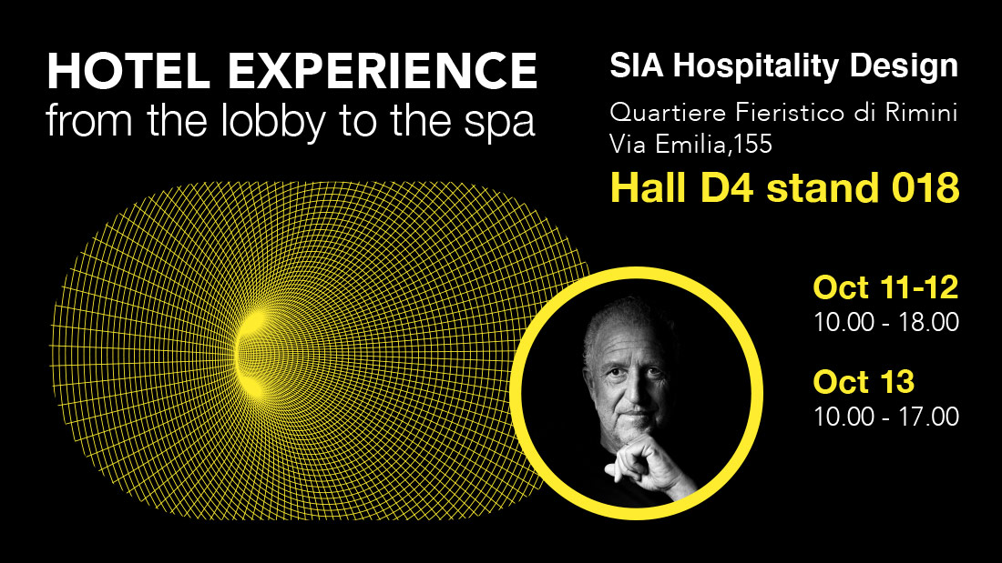 La tecnologia AVE a SIA Hospitality Design 2023