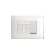 Serie-DOMUS-con-placca-Young-Bianca---Lampada-emergenza--Luce-amica