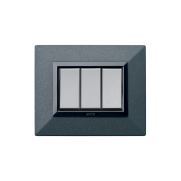 Serie ALLUMIA con placca Zama grafite