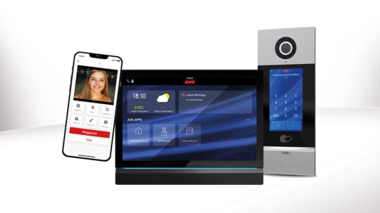 AVE IP video intercom system, a smart and stylish solution