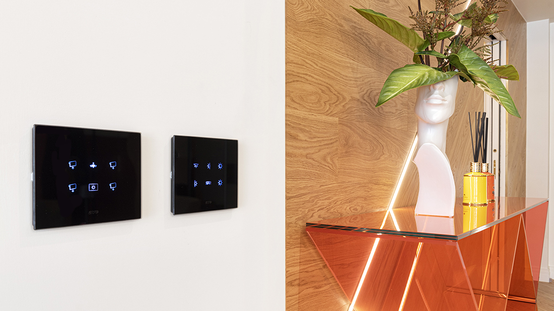 AVE design for KNX smart home